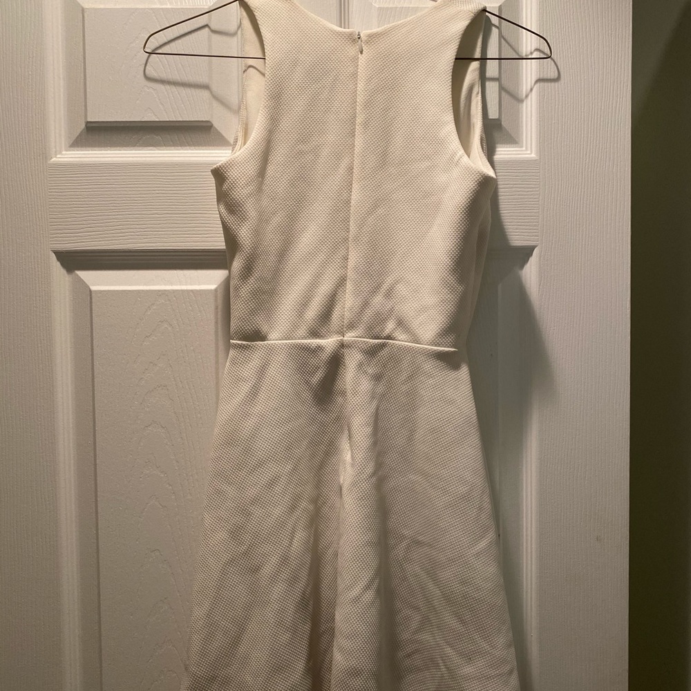 Aqua White Mini dress